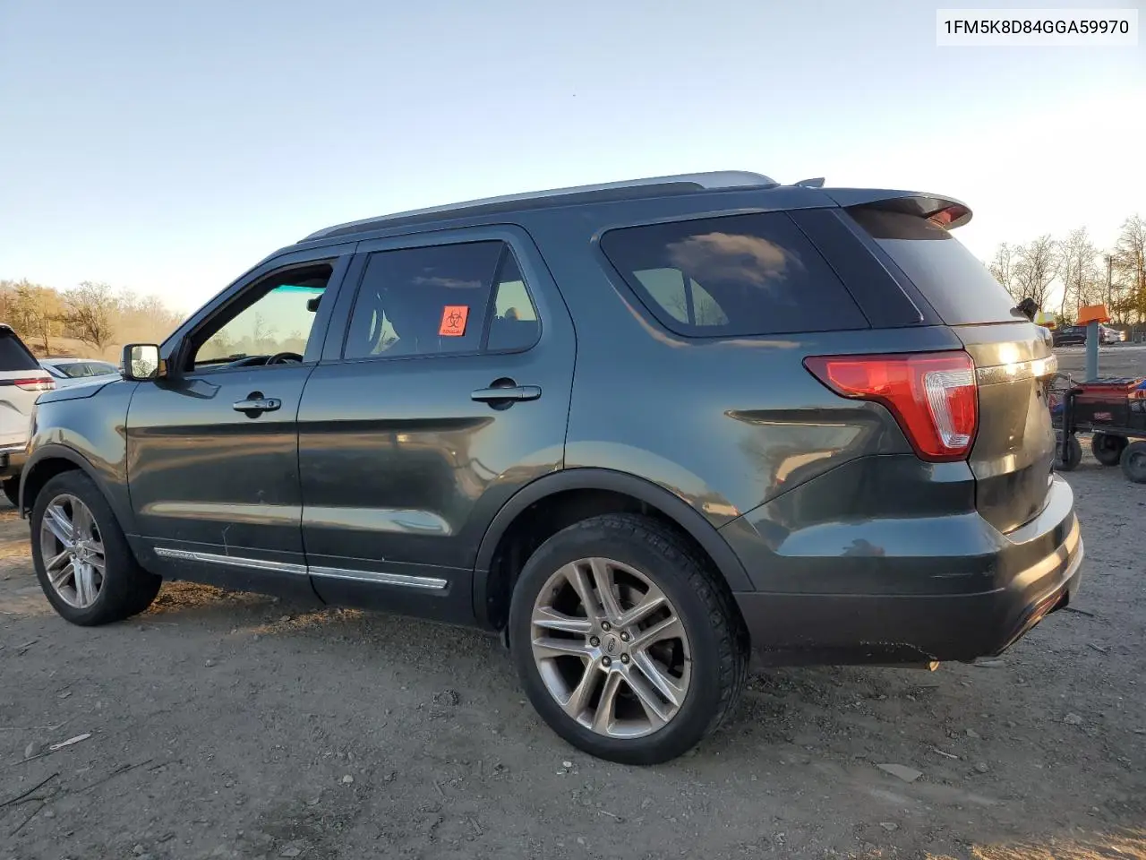 1FM5K8D84GGA59970 2016 Ford Explorer Xlt