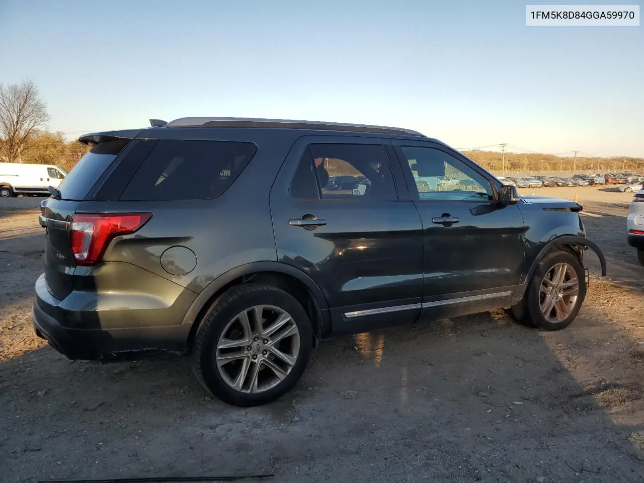 1FM5K8D84GGA59970 2016 Ford Explorer Xlt