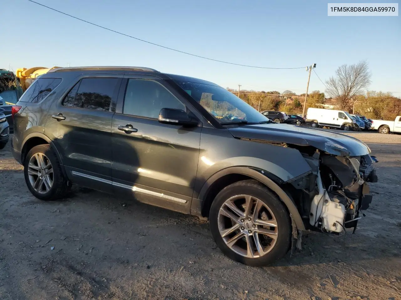 1FM5K8D84GGA59970 2016 Ford Explorer Xlt