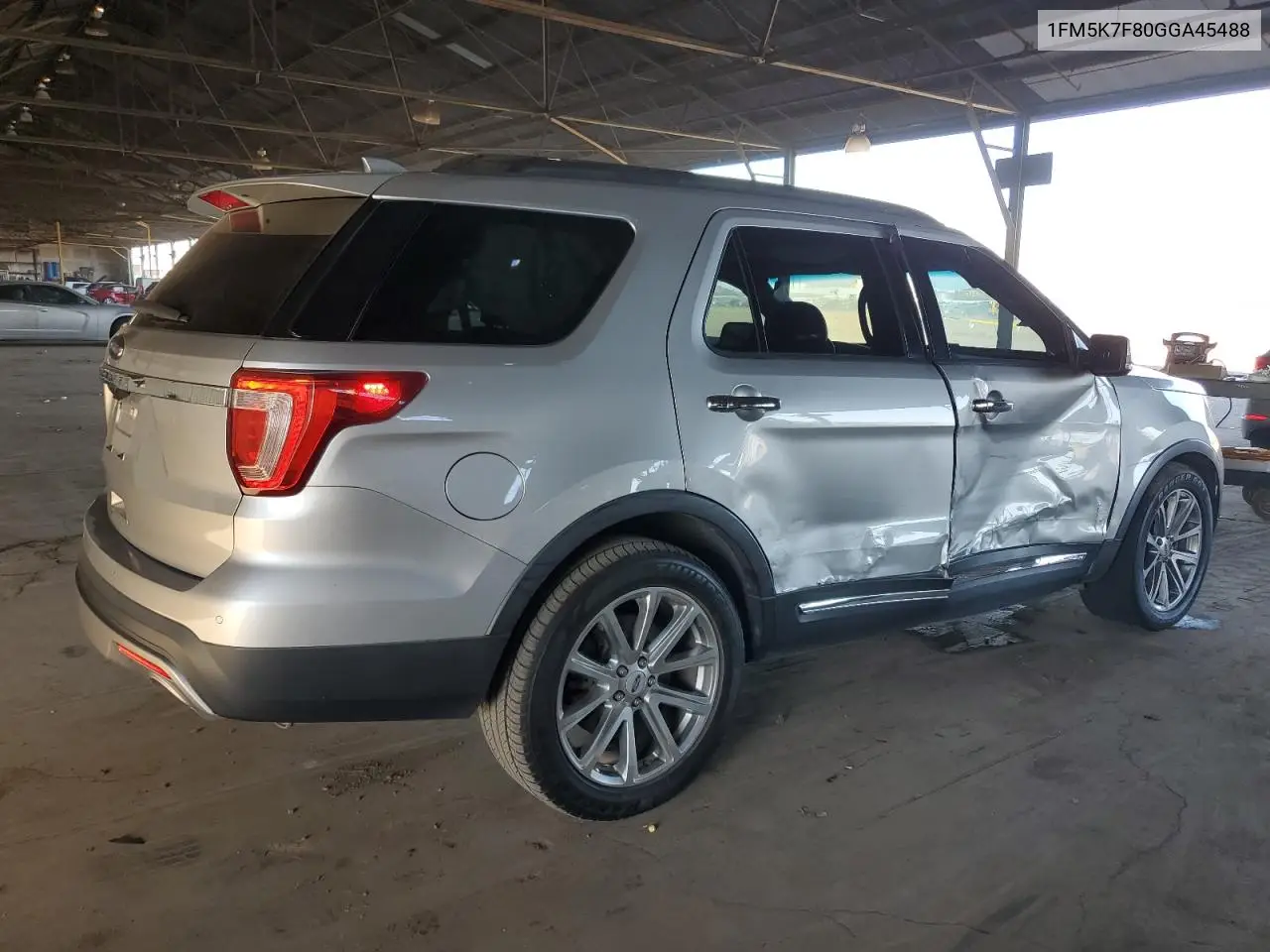 1FM5K7F80GGA45488 2016 Ford Explorer Limited