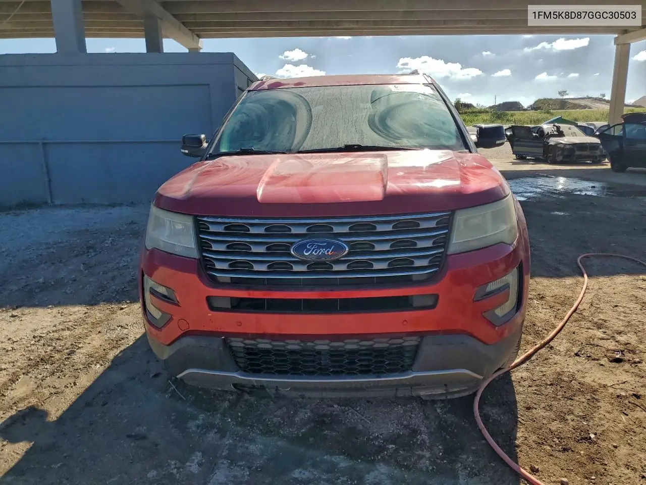 1FM5K8D87GGC30503 2016 Ford Explorer Xlt