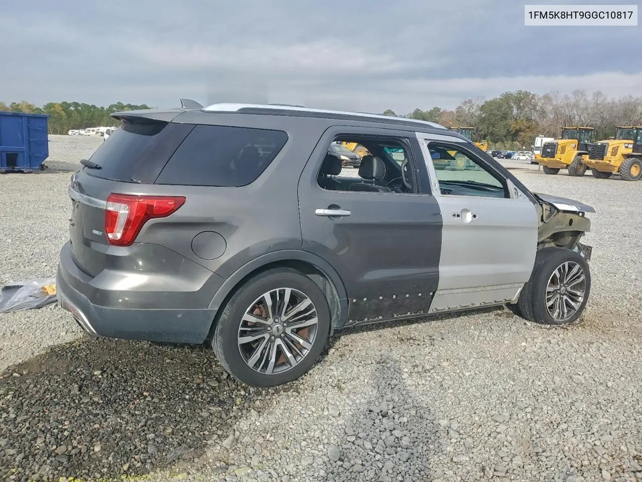 1FM5K8HT9GGC10817 2016 Ford Explorer Platinum