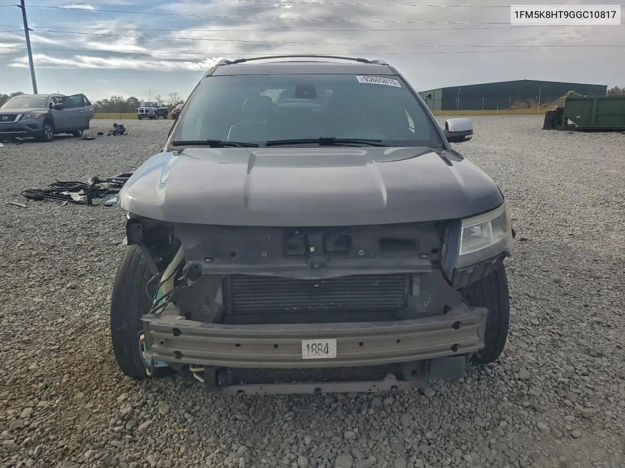 1FM5K8HT9GGC10817 2016 Ford Explorer Platinum