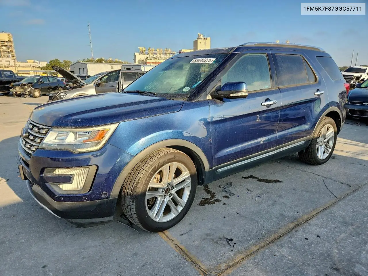 1FM5K7F87GGC57711 2016 Ford Explorer Limited