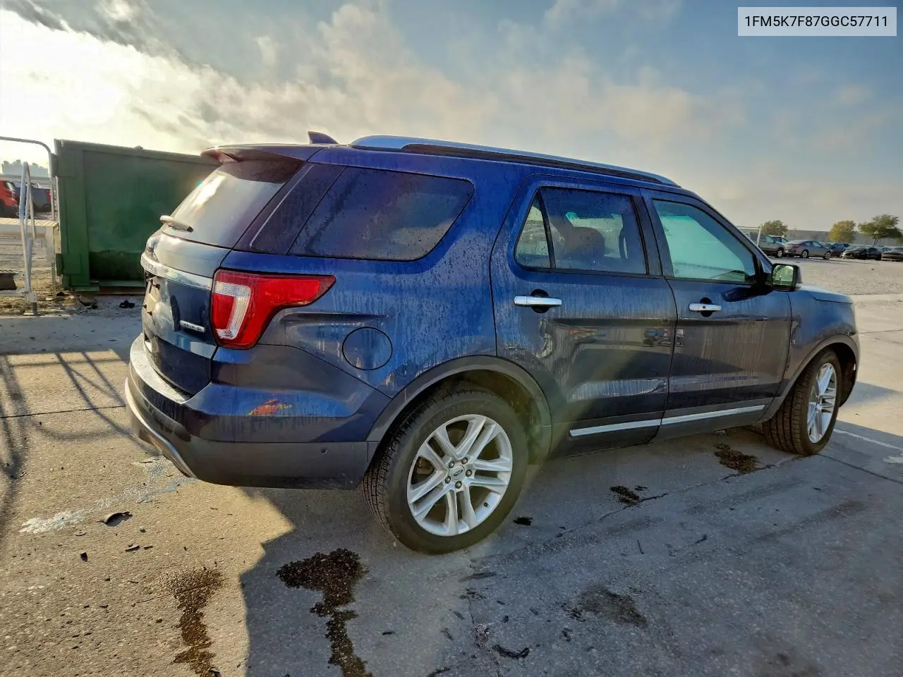 1FM5K7F87GGC57711 2016 Ford Explorer Limited