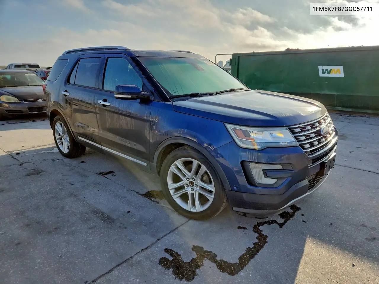 1FM5K7F87GGC57711 2016 Ford Explorer Limited