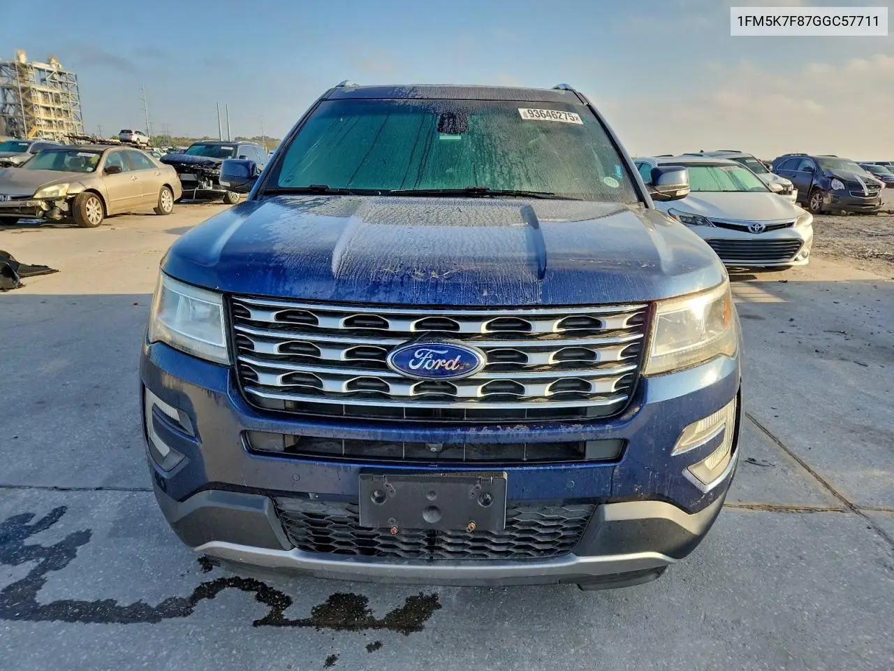 1FM5K7F87GGC57711 2016 Ford Explorer Limited