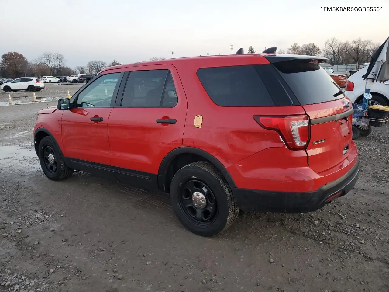 1FM5K8AR6GGB55564 2016 Ford Explorer Police Interceptor