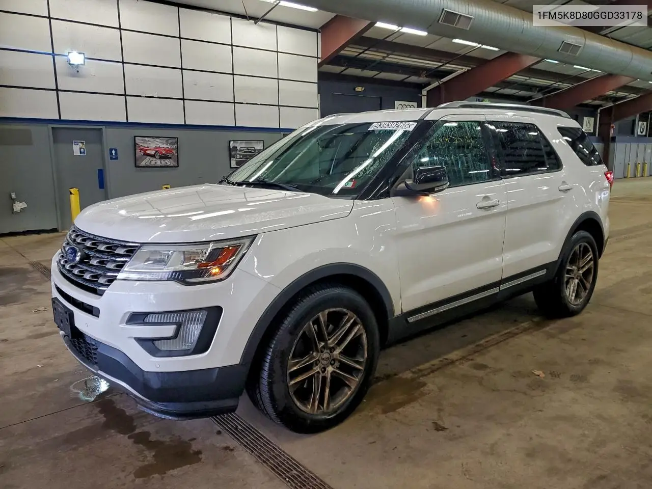 1FM5K8D80GGD33178 2016 Ford Explorer Xlt