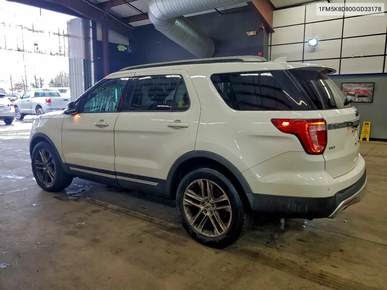1FM5K8D80GGD33178 2016 Ford Explorer Xlt