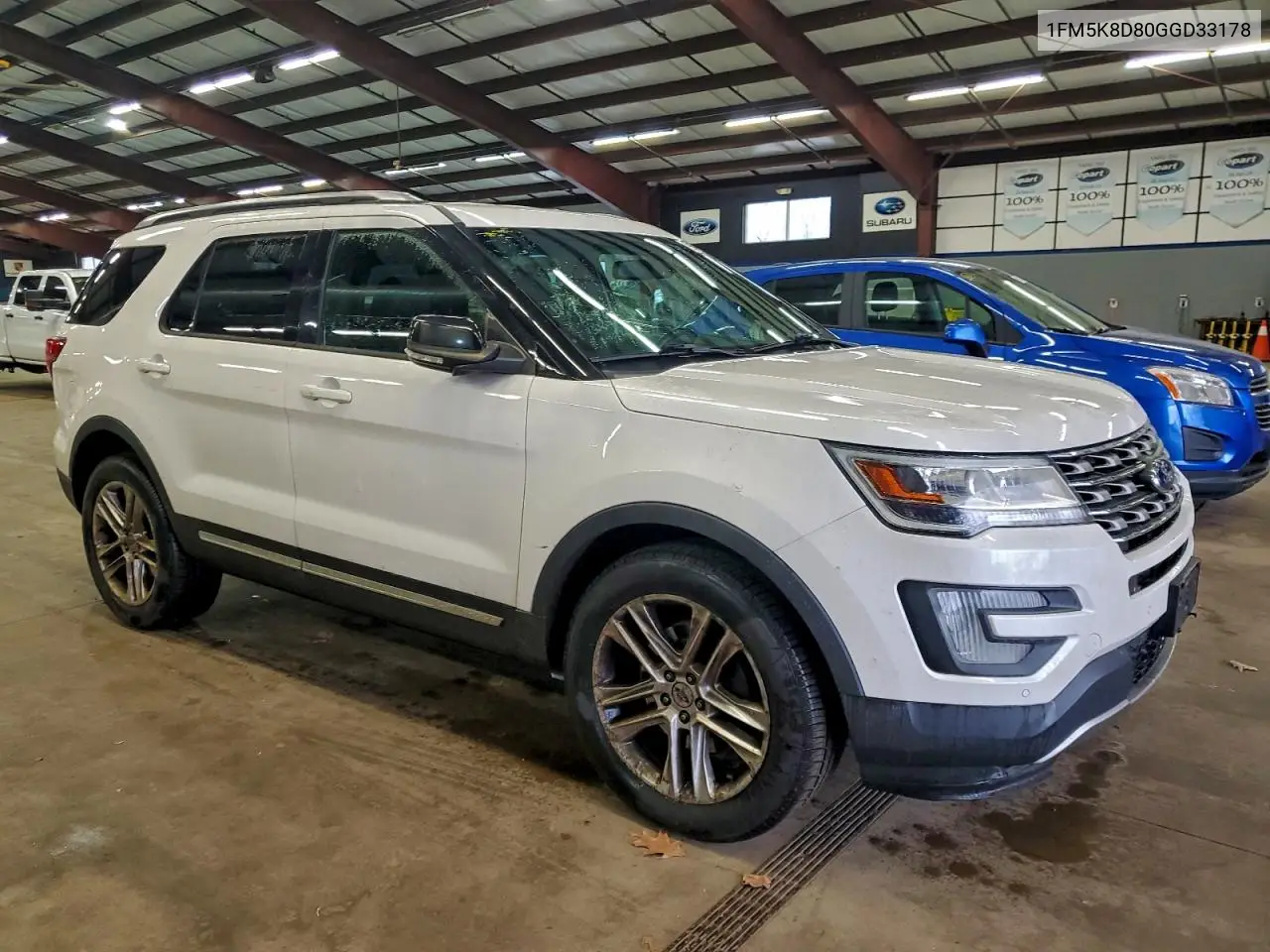 1FM5K8D80GGD33178 2016 Ford Explorer Xlt