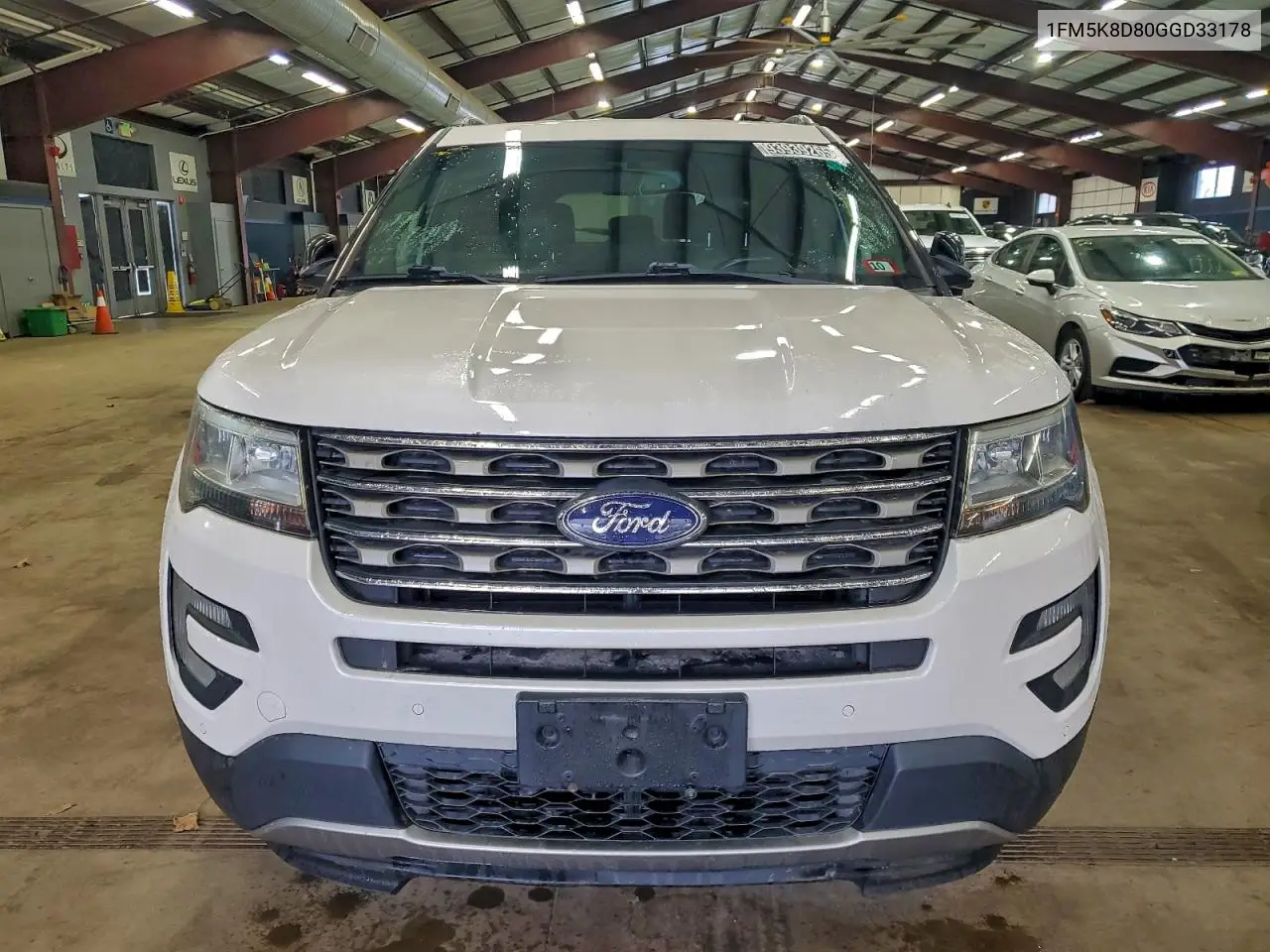 1FM5K8D80GGD33178 2016 Ford Explorer Xlt