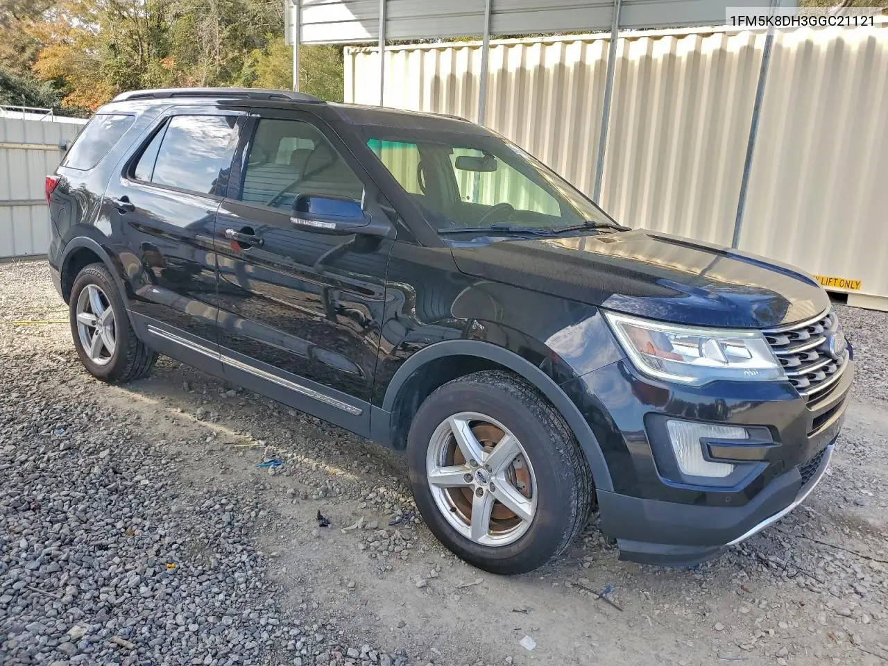 1FM5K8DH3GGC21121 2016 Ford Explorer Xlt