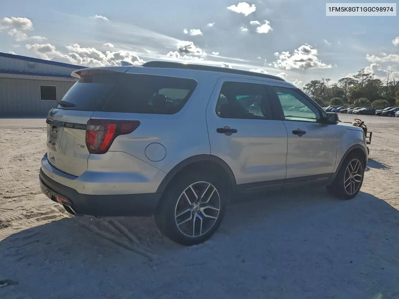 1FM5K8GT1GGC98974 2016 Ford Explorer Sport