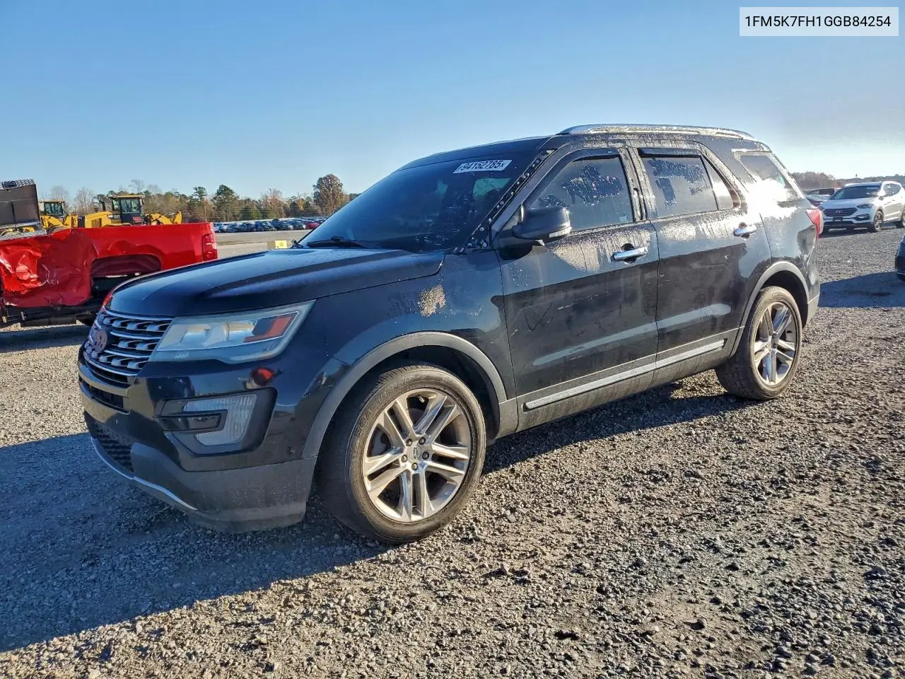 1FM5K7FH1GGB84254 2016 Ford Explorer Limited
