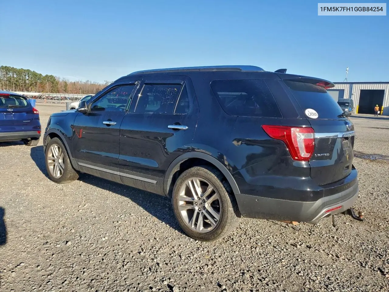 1FM5K7FH1GGB84254 2016 Ford Explorer Limited