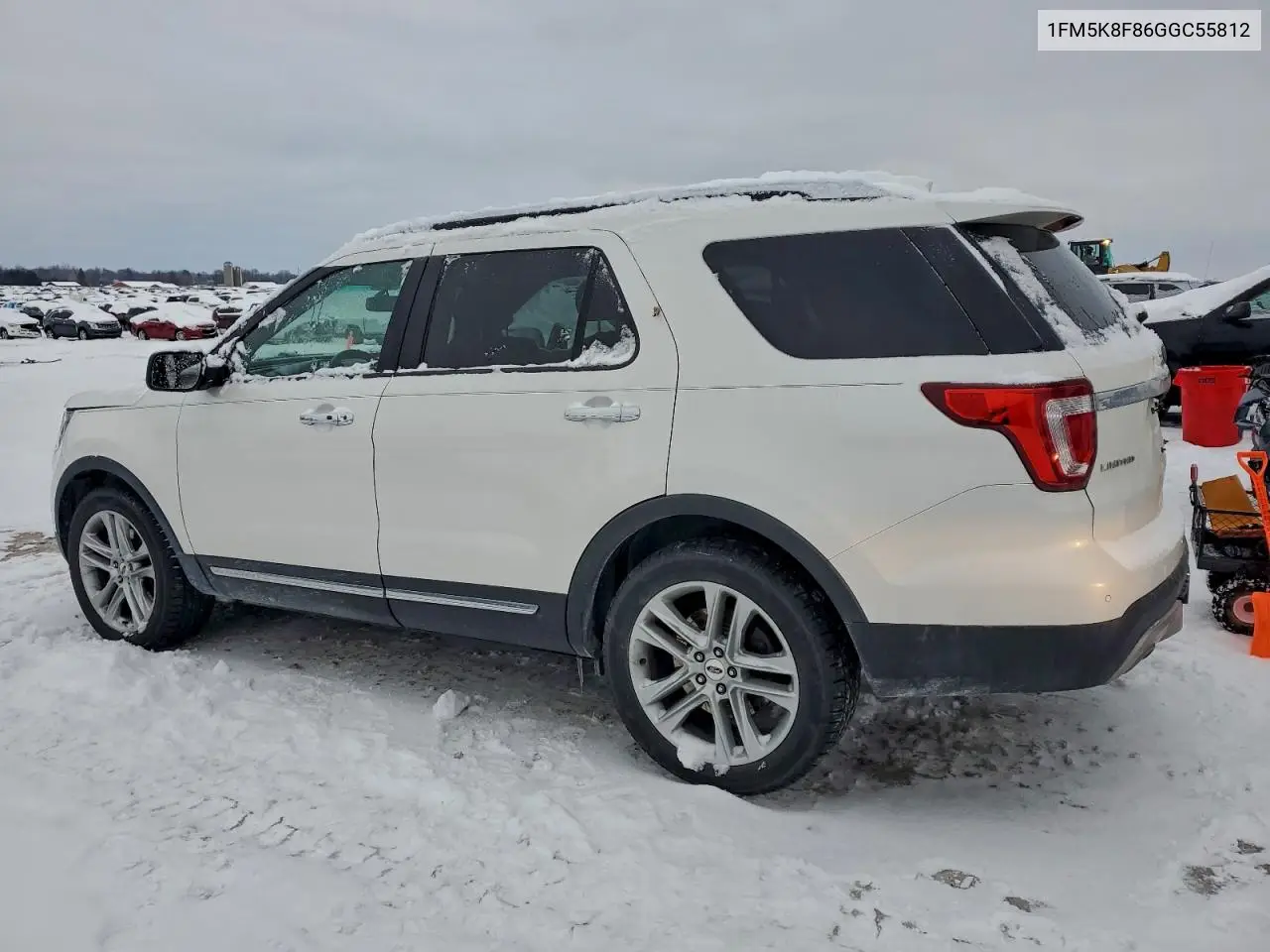 1FM5K8F86GGC55812 2016 Ford Explorer Limited