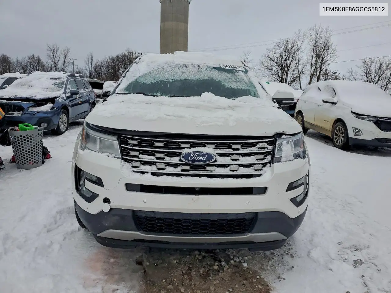 1FM5K8F86GGC55812 2016 Ford Explorer Limited