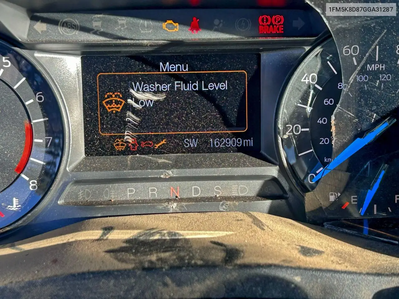 1FM5K8D87GGA31287 2016 Ford Explorer Xlt
