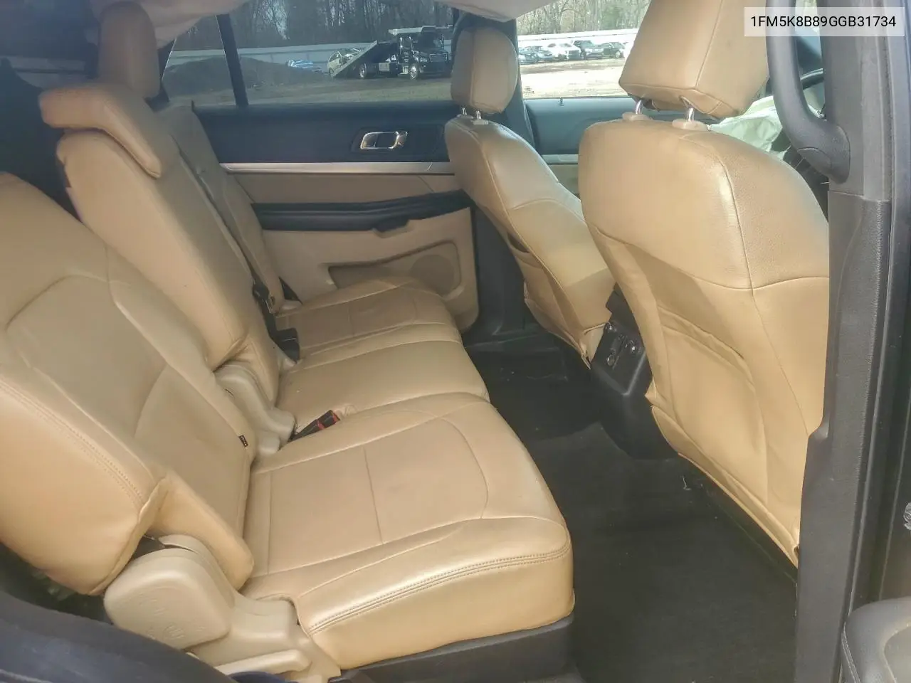 1FM5K8B89GGB31734 2016 Ford Explorer