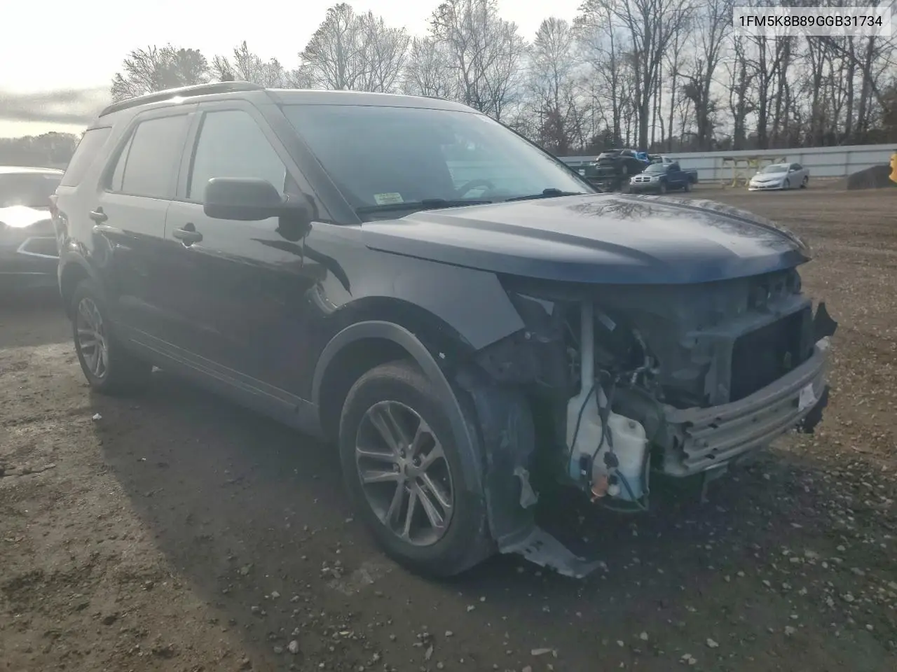 1FM5K8B89GGB31734 2016 Ford Explorer