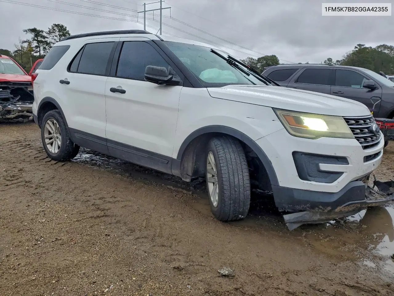 1FM5K7B82GGA42355 2016 Ford Explorer