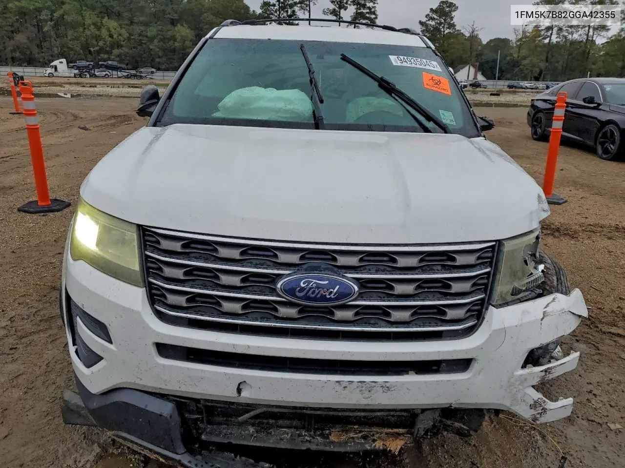 1FM5K7B82GGA42355 2016 Ford Explorer