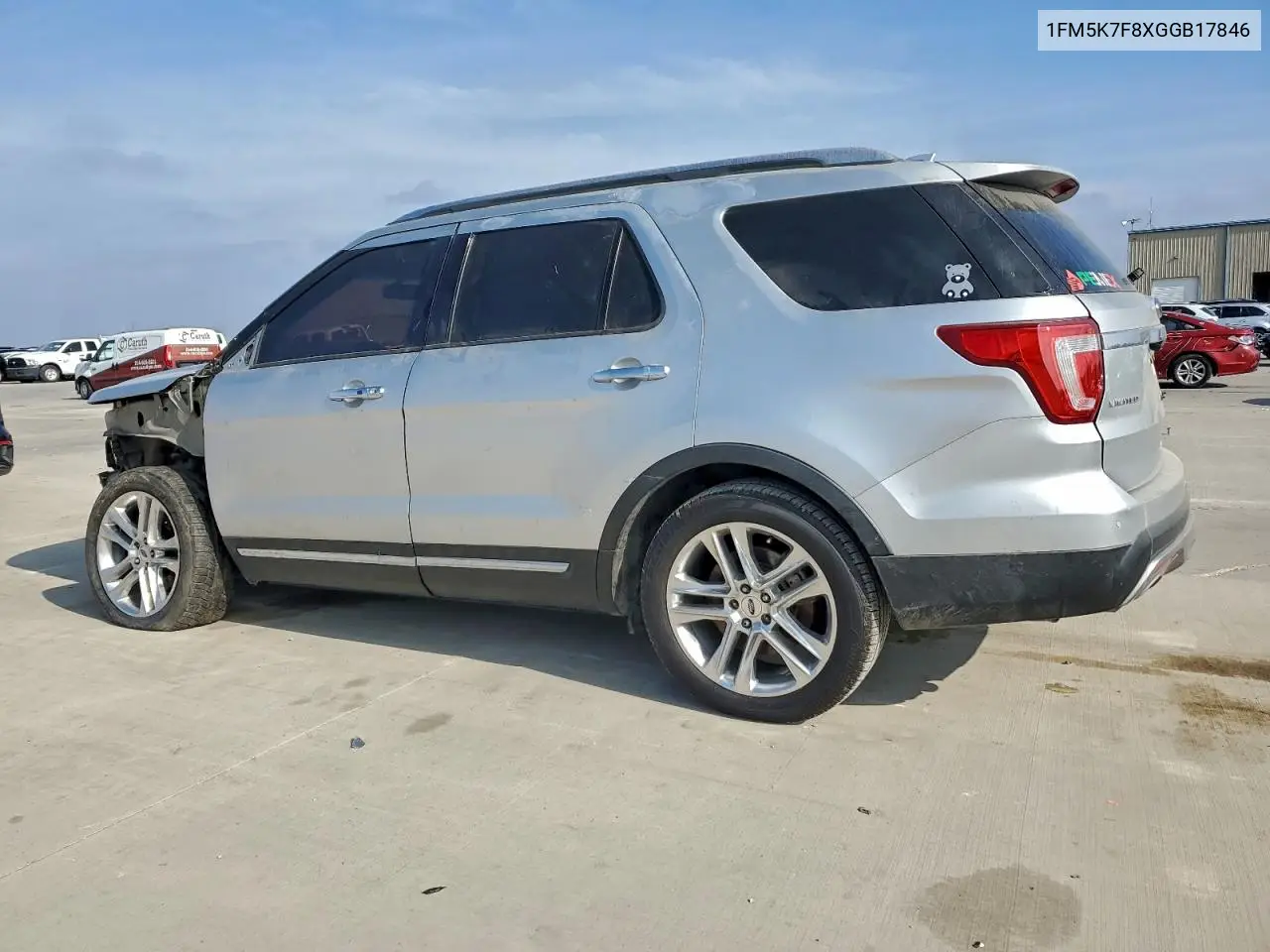 1FM5K7F8XGGB17846 2016 Ford Explorer Limited