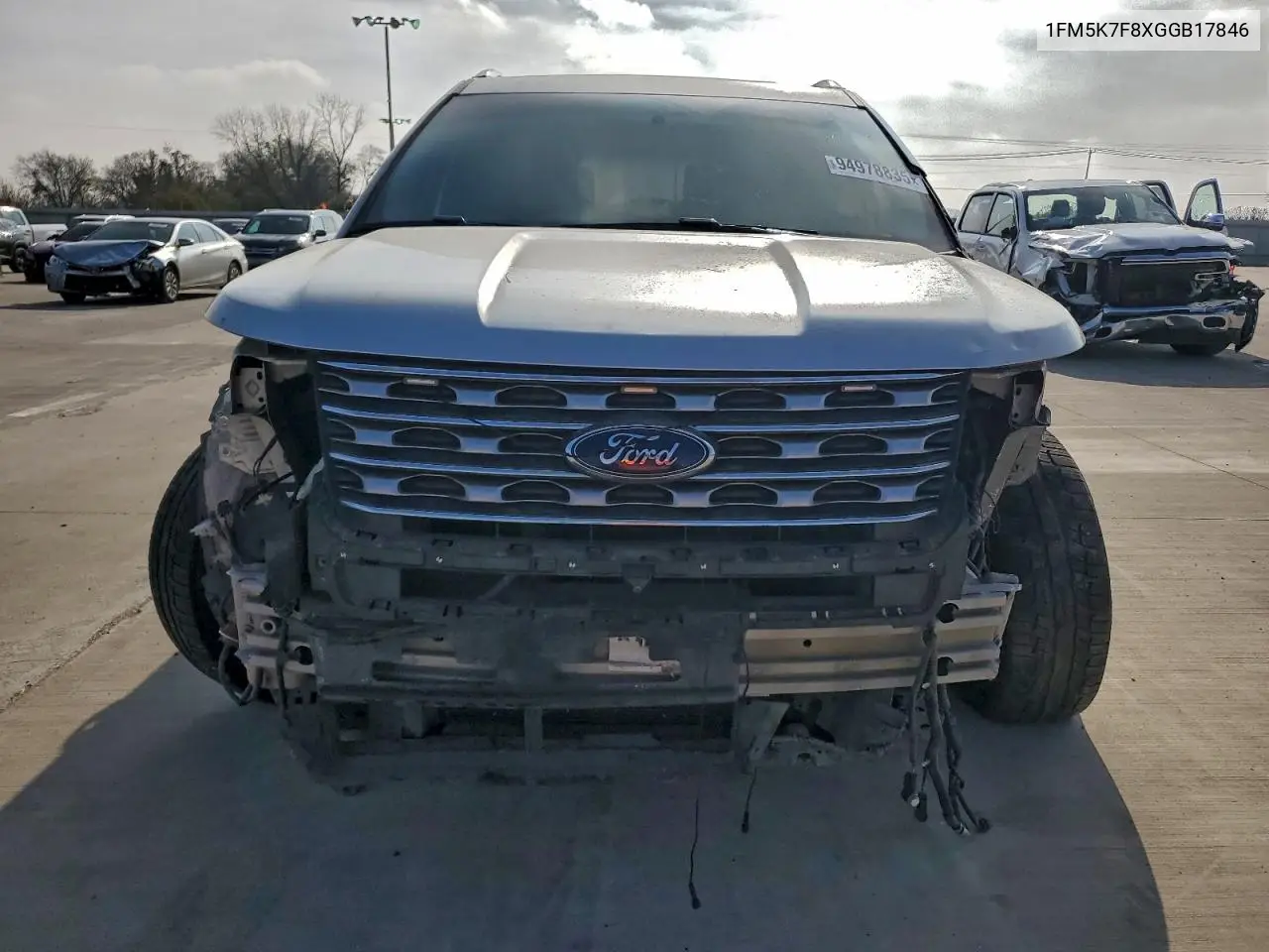 1FM5K7F8XGGB17846 2016 Ford Explorer Limited