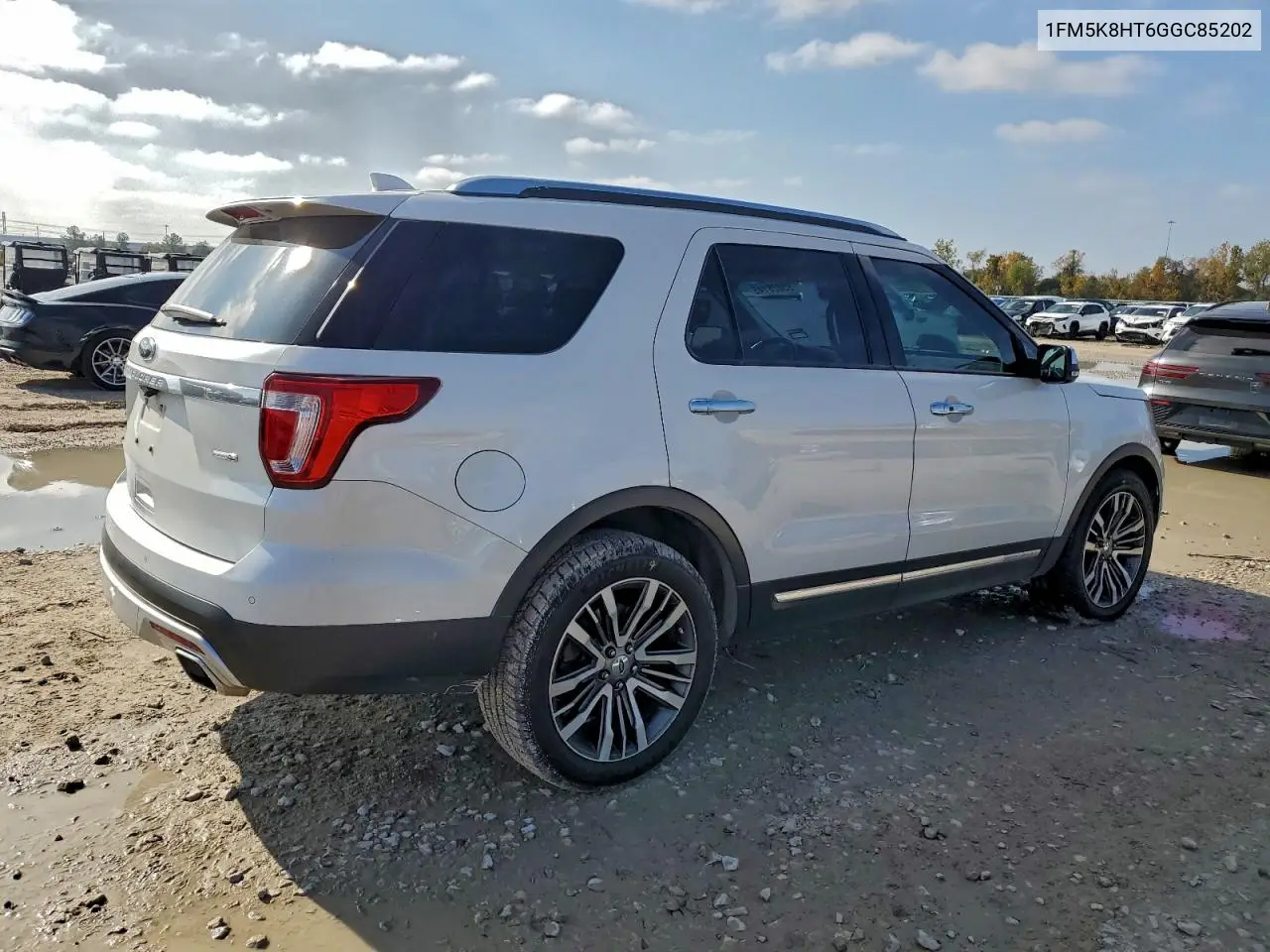1FM5K8HT6GGC85202 2016 Ford Explorer Platinum
