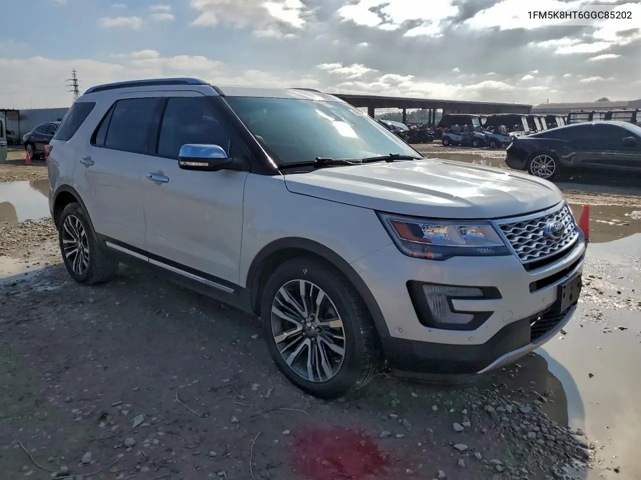 1FM5K8HT6GGC85202 2016 Ford Explorer Platinum