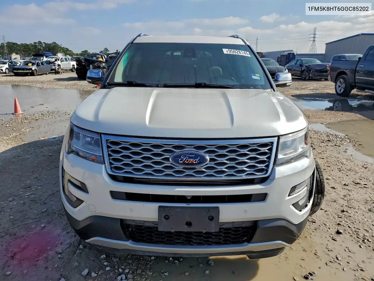 1FM5K8HT6GGC85202 2016 Ford Explorer Platinum