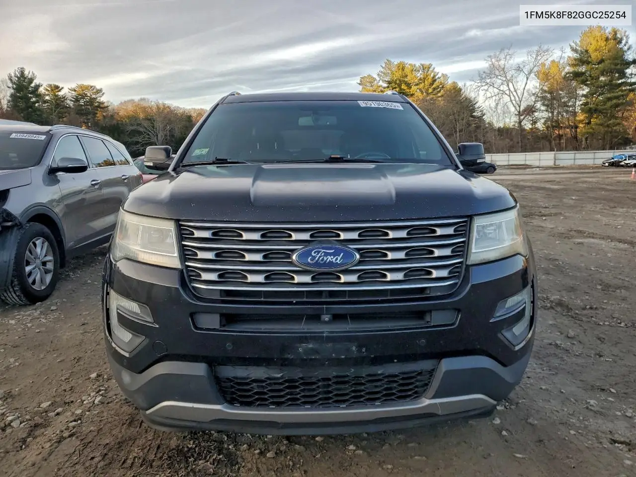 1FM5K8F82GGC25254 2016 Ford Explorer Limited