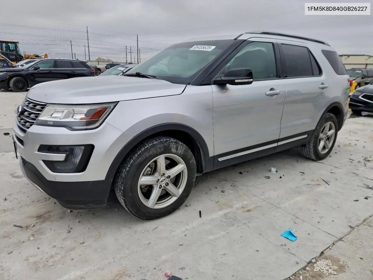 1FM5K8D84GGB26227 2016 Ford Explorer Xlt