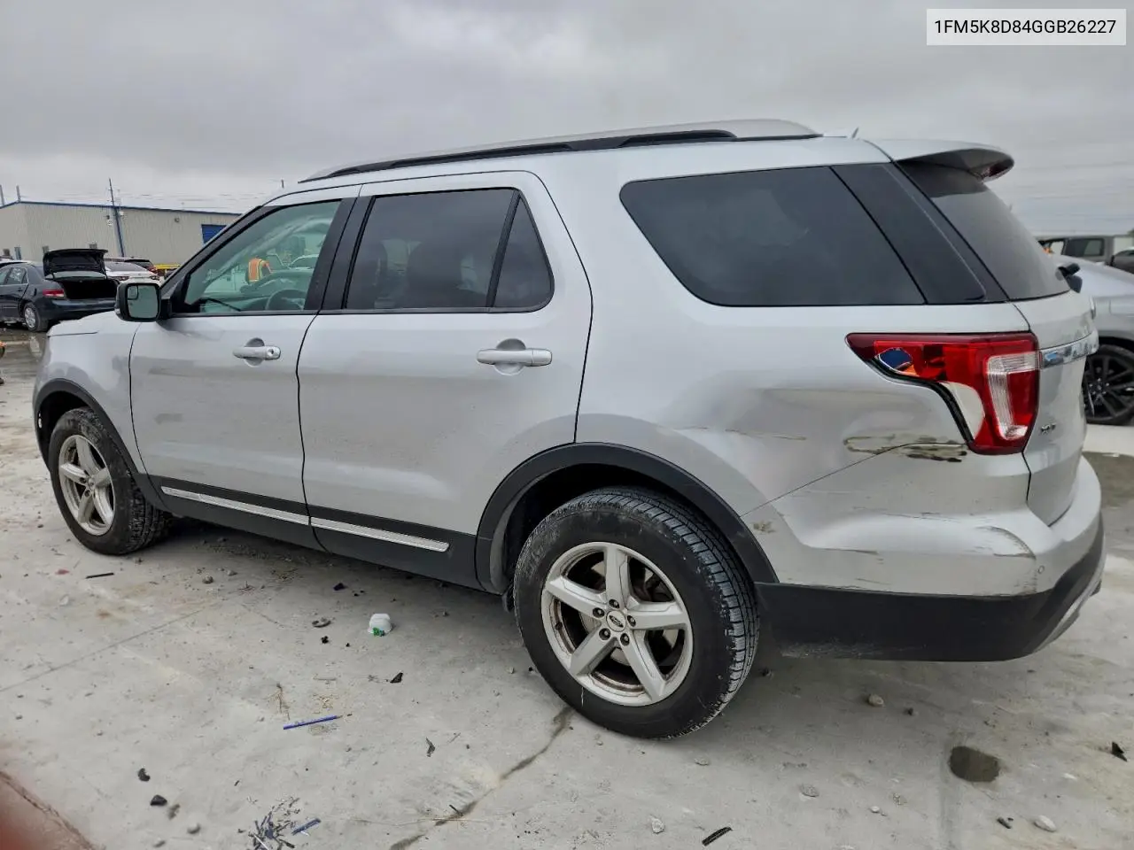 1FM5K8D84GGB26227 2016 Ford Explorer Xlt
