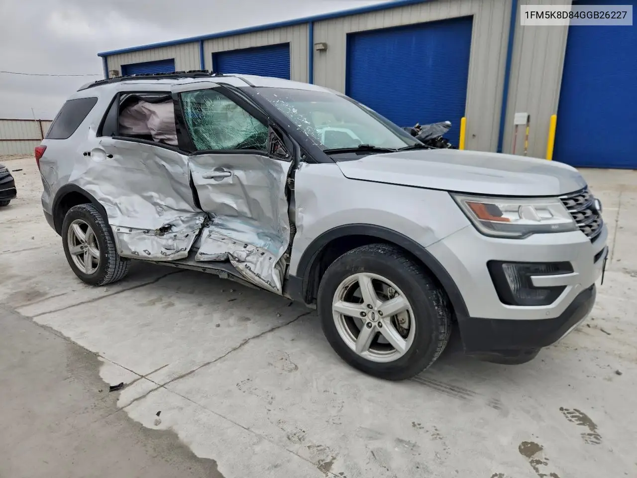1FM5K8D84GGB26227 2016 Ford Explorer Xlt