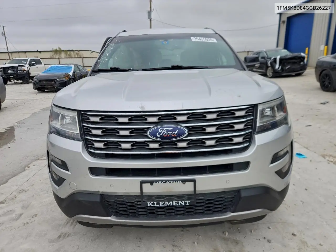 1FM5K8D84GGB26227 2016 Ford Explorer Xlt