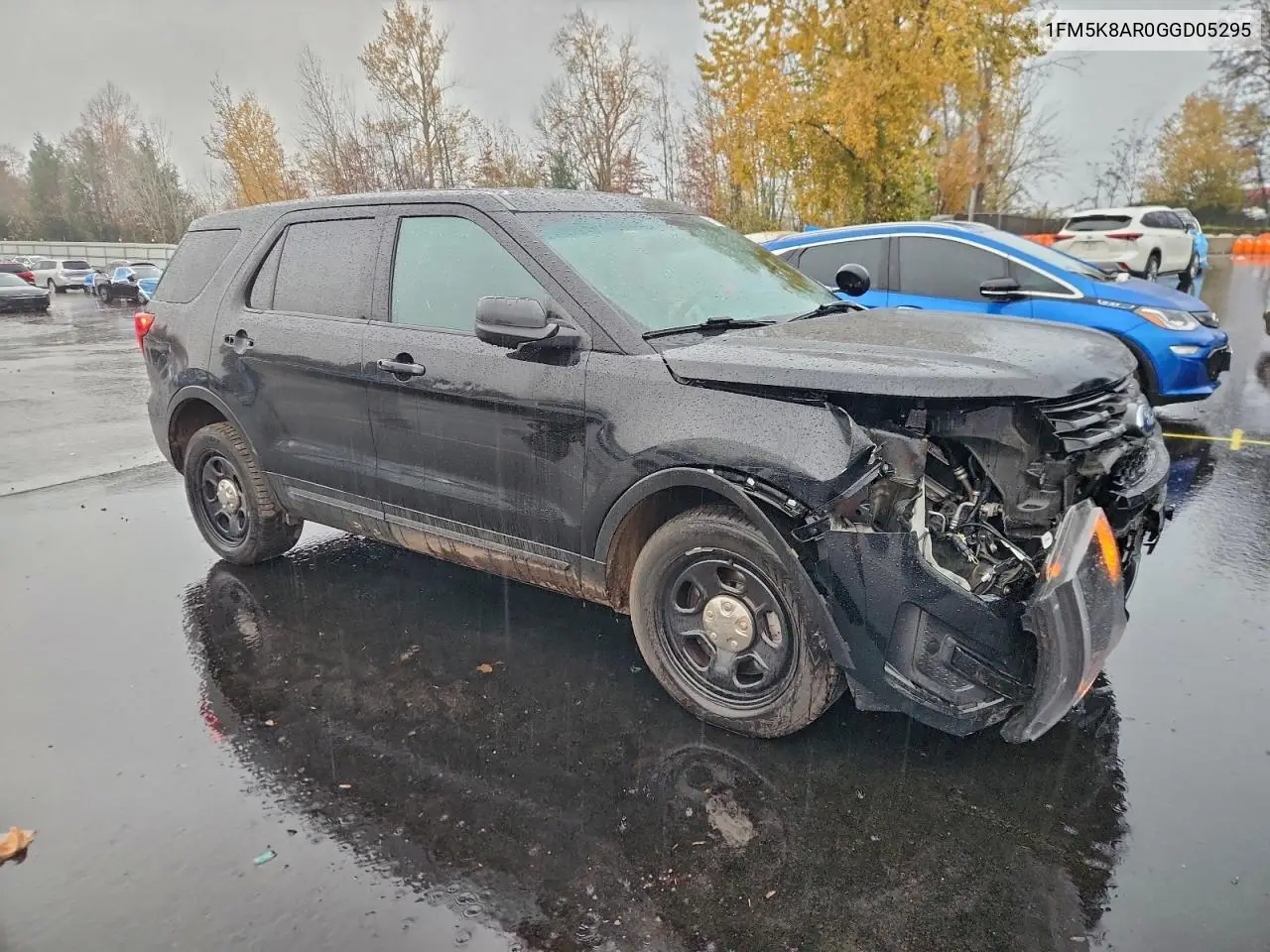 1FM5K8AR0GGD05295 2016 Ford Explorer Police Interceptor