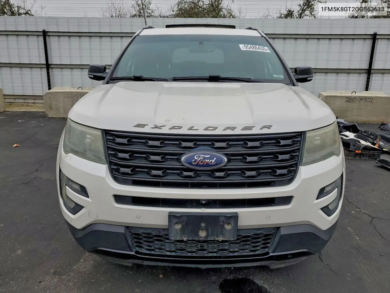 1FM5K8GT2GGB63633 2016 Ford Explorer Sport