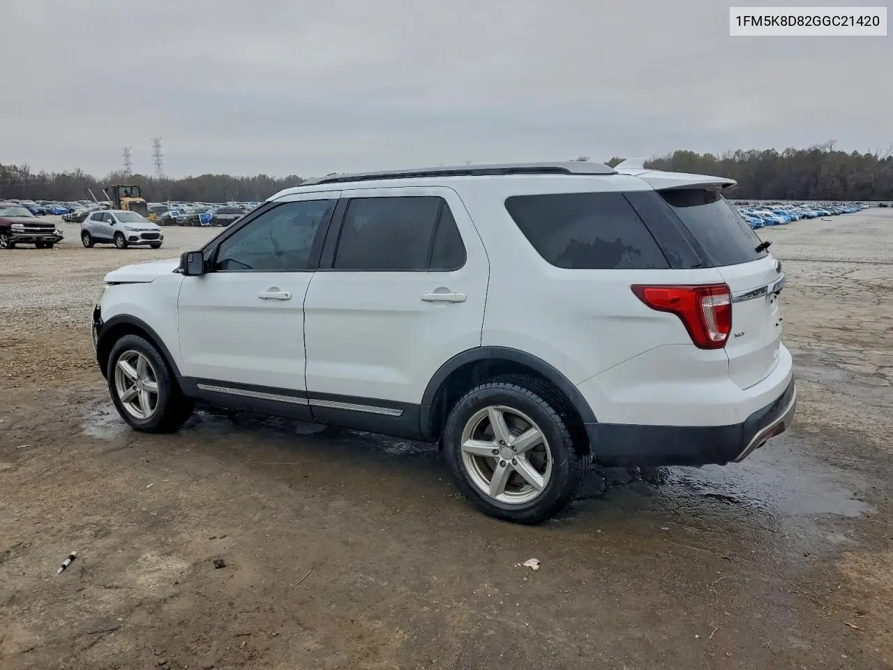 1FM5K8D82GGC21420 2016 Ford Explorer Xlt