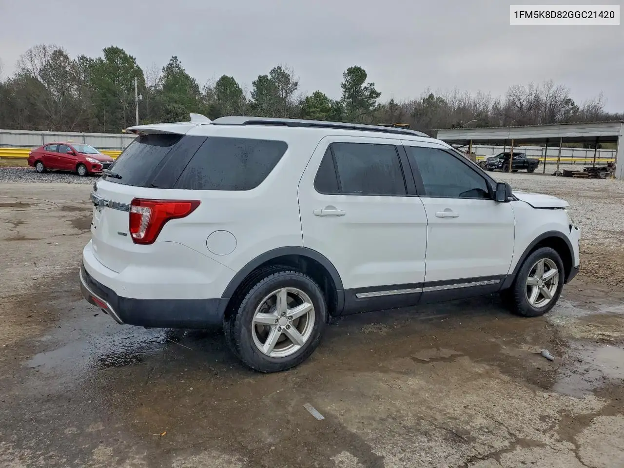 1FM5K8D82GGC21420 2016 Ford Explorer Xlt