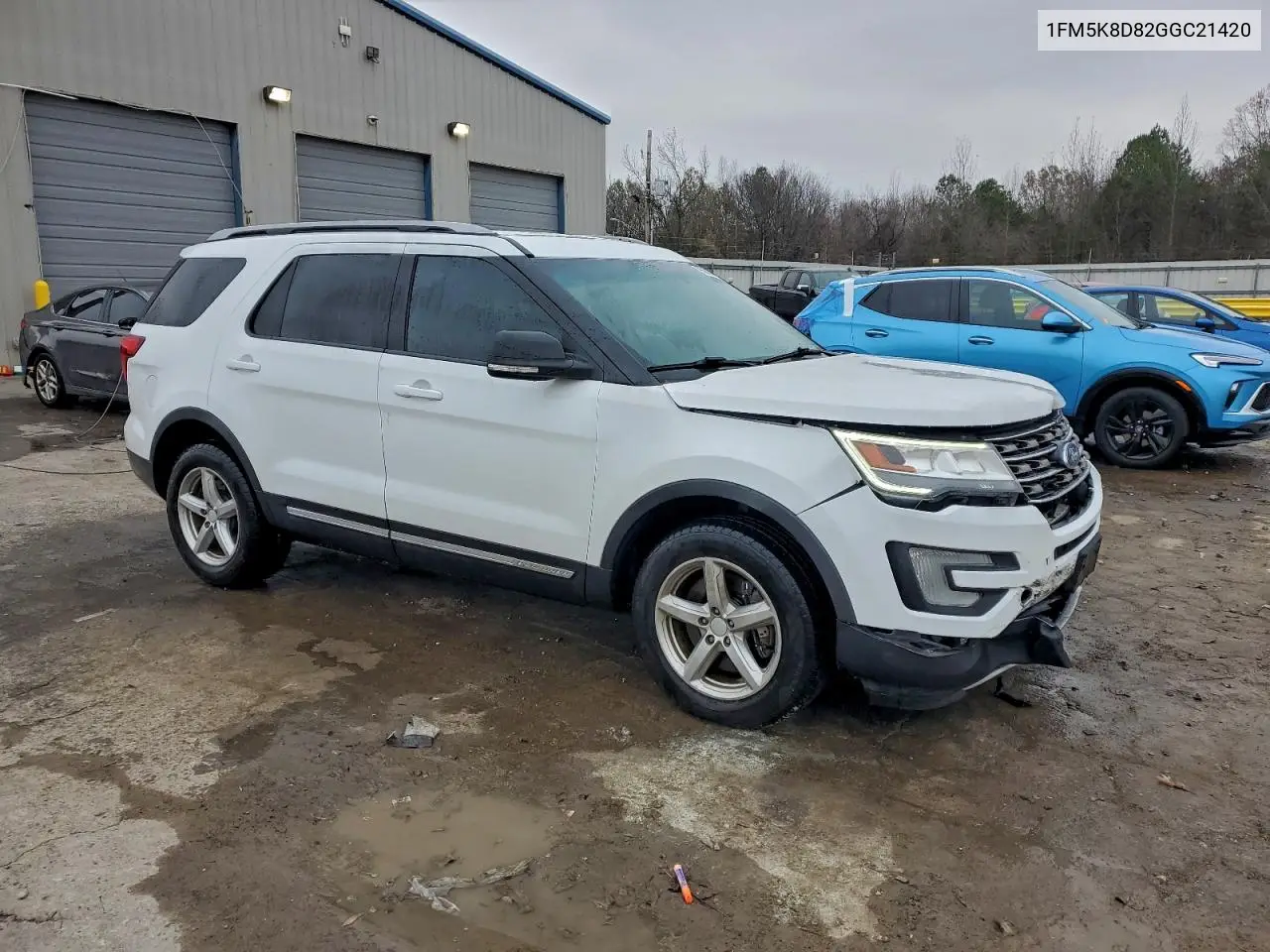 1FM5K8D82GGC21420 2016 Ford Explorer Xlt