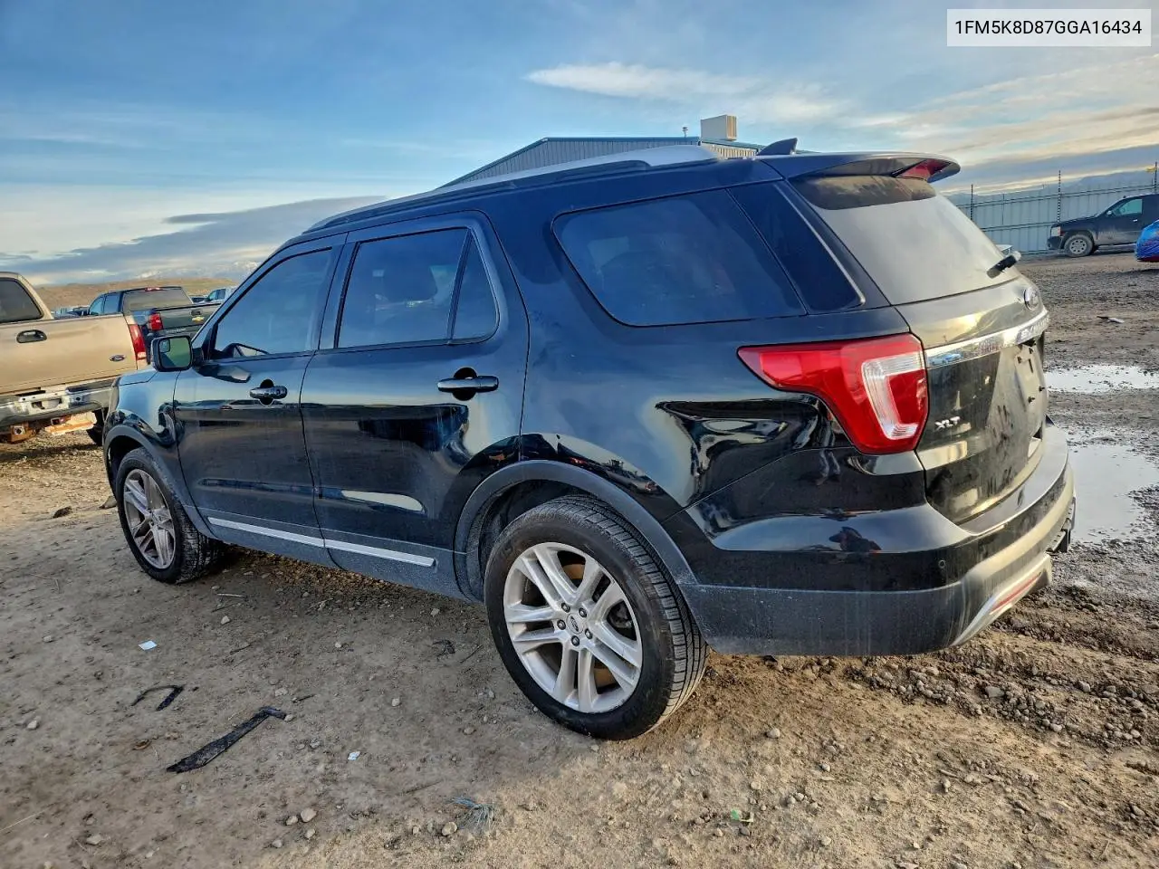 1FM5K8D87GGA16434 2016 Ford Explorer Xlt