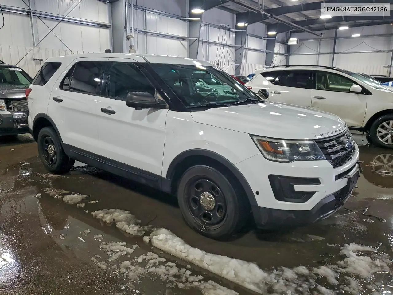 1FM5K8AT3GGC42186 2016 Ford Explorer Police Interceptor