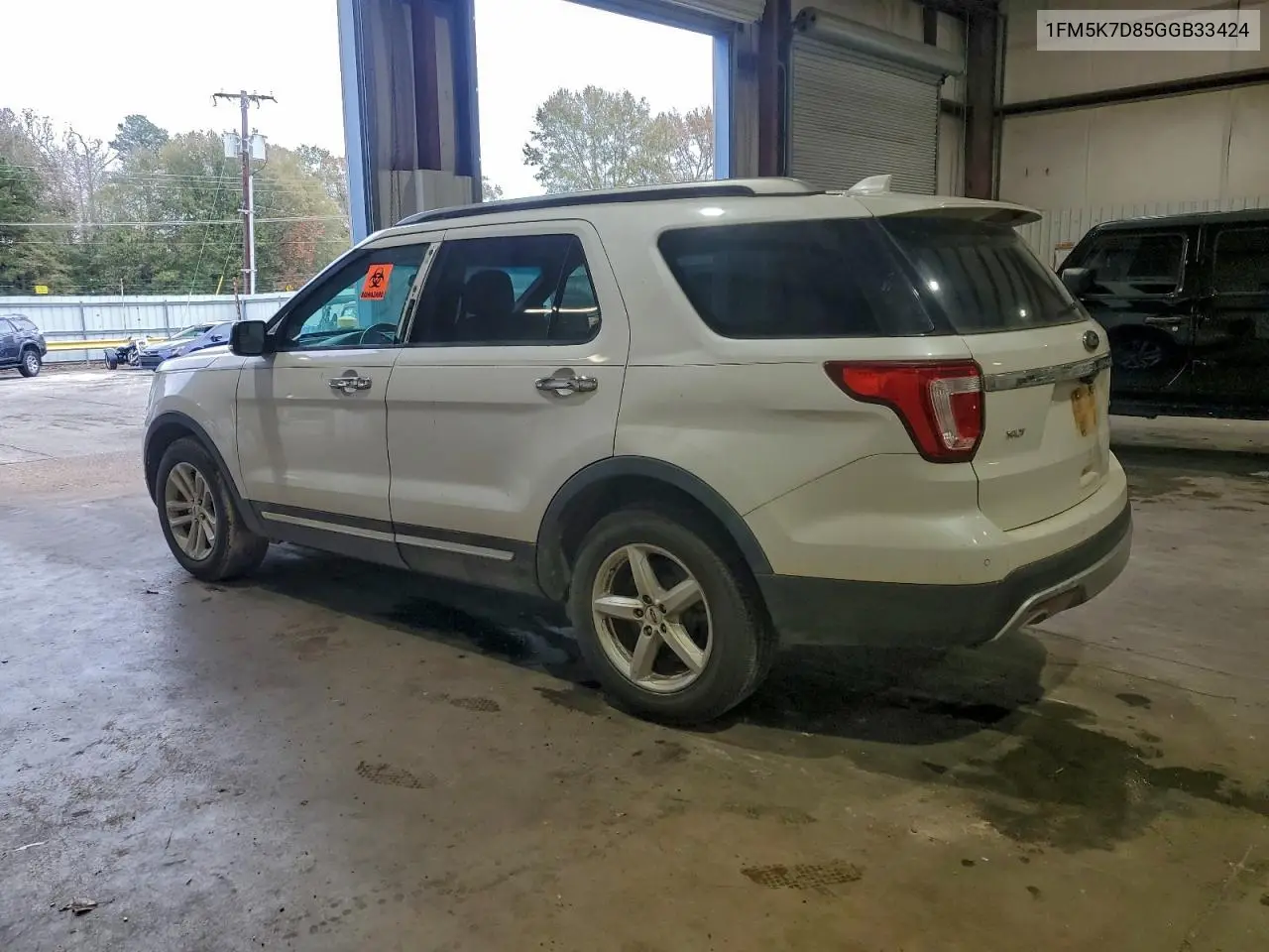 1FM5K7D85GGB33424 2016 Ford Explorer Xlt