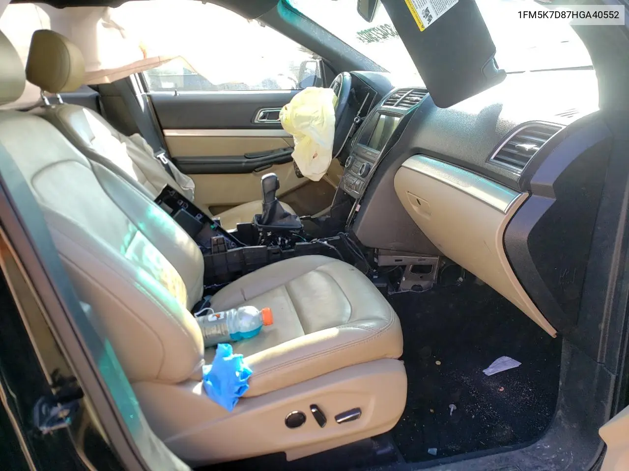 1FM5K7D87HGA40552 2017 Ford Explorer Xlt