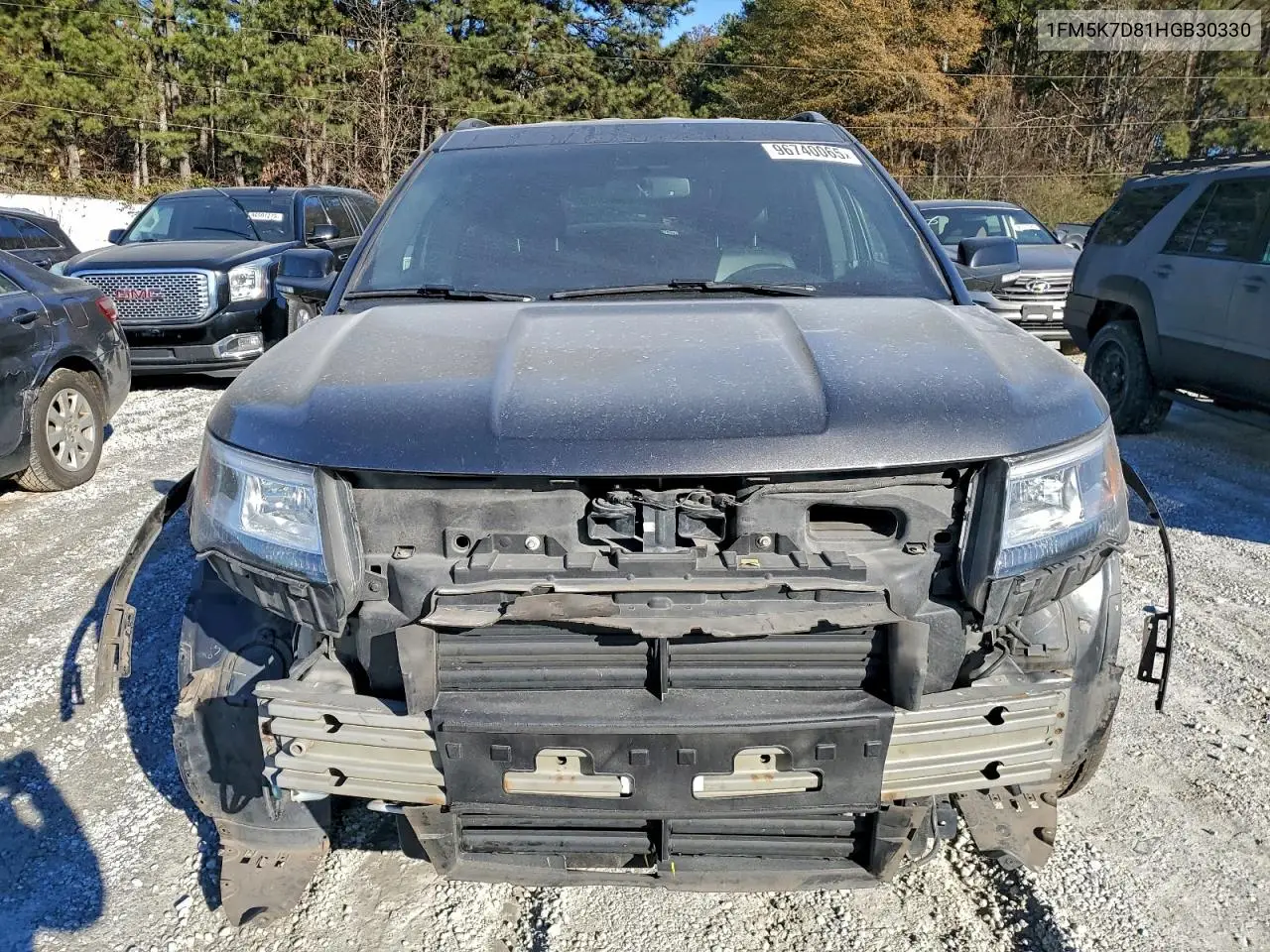 1FM5K7D81HGB30330 2017 Ford Explorer Xlt