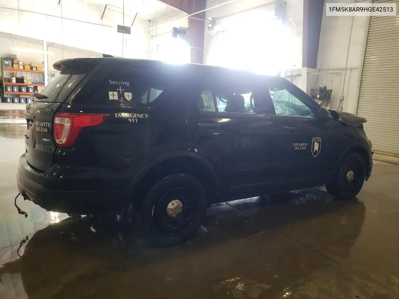 1FM5K8AR9HGE42513 2017 Ford Explorer Police Interceptor