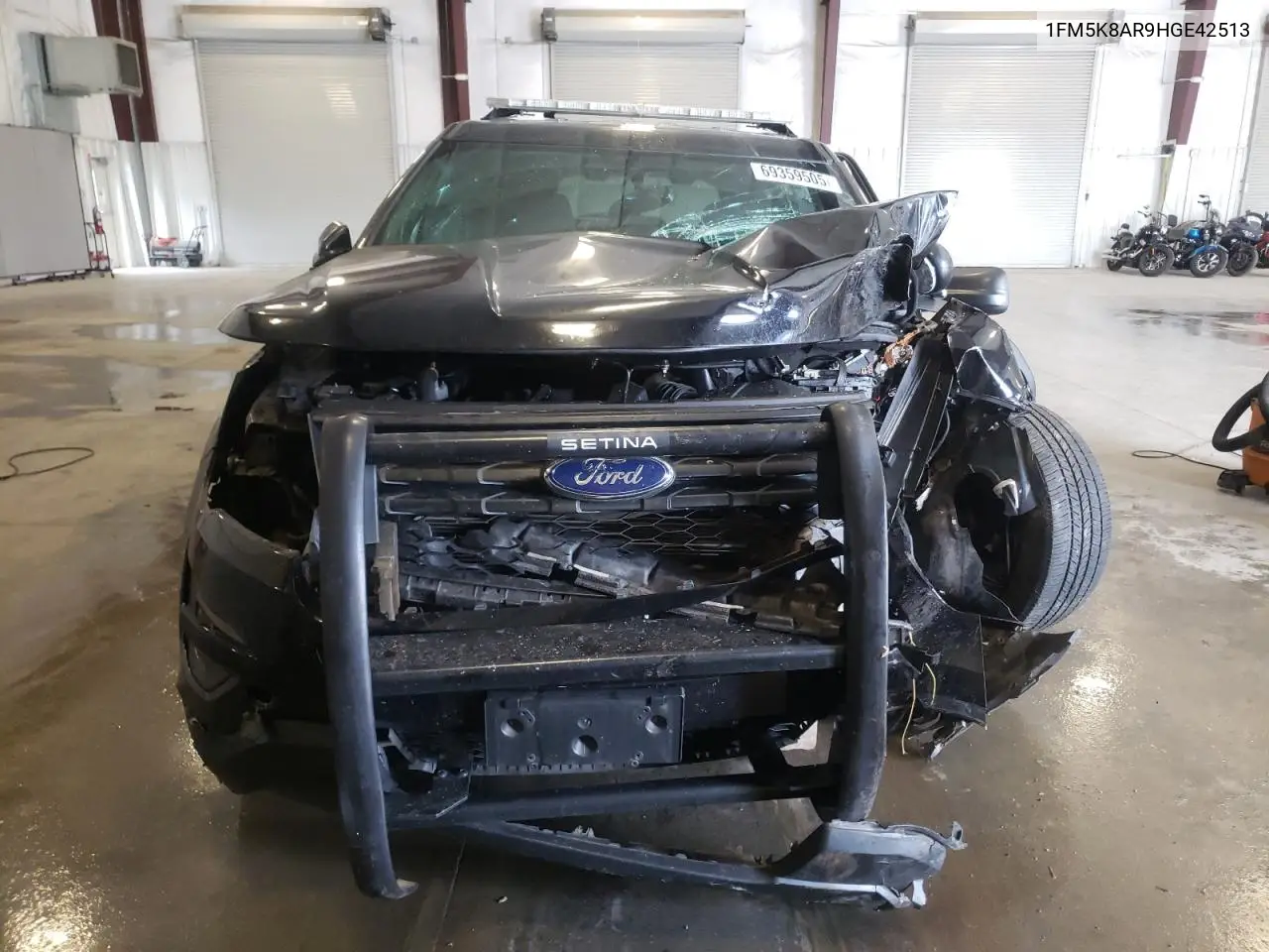 1FM5K8AR9HGE42513 2017 Ford Explorer Police Interceptor