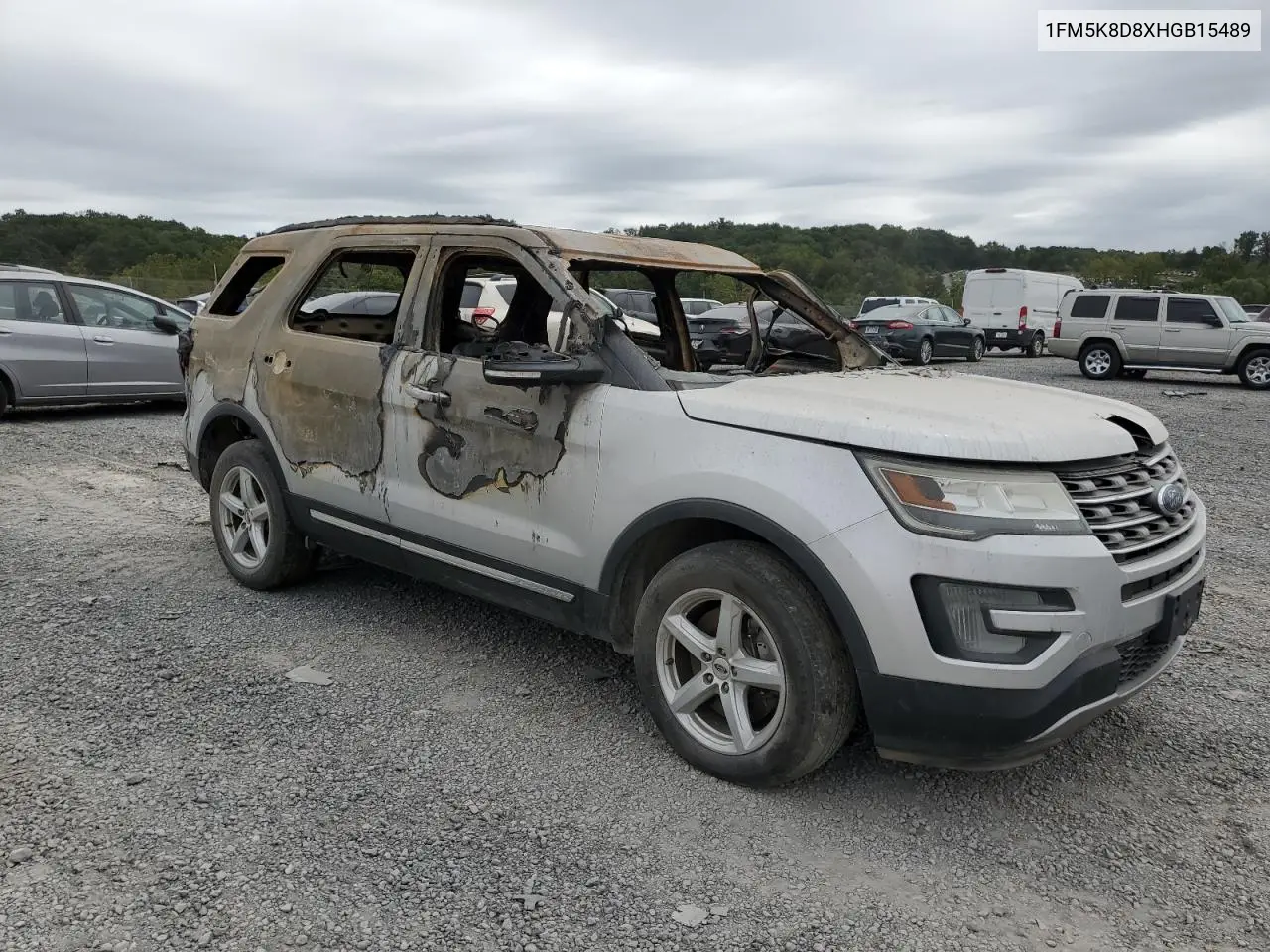 1FM5K8D8XHGB15489 2017 Ford Explorer Xlt